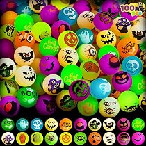 JOYIN 72 Palline Rimbalzanti Per Halloween Che Si Illuminano