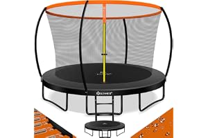 KESSER Gartentrampolin Mit Sicherheitsnetz, Leiter  Produktbild-Vorschau 2