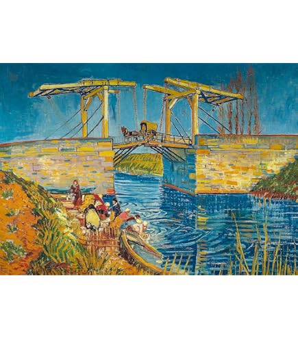 Tate Vincent Van Gogh - Puzzle Farms Near Auvers 1000 Pezzi, Per Adulti, Multicolore, Nuovo