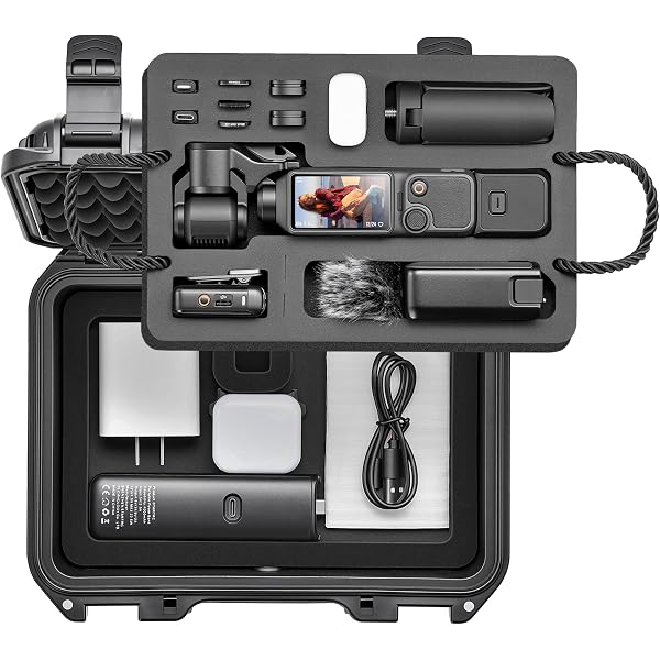 Lekufee Wasserdichte Hartschalen-Tasche Für DJI Osmo 360 – IP67, Stoßfest – Mit Platz Für 7 Akkus & Zubehör (nur Koffer) Lekufee Wasserdichte Hartschalen-Tasche Für DJI Osmo 360 – IP67, Stoßfest – Mit Platz Für 7 Akkus & Zubehör (nur Koffer)