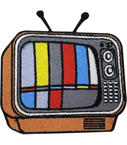 Toppa Termoadesiva Anni '80 - Motivo Musicale Vintage Giallo, Per Jeans E Zaini - Foto 13