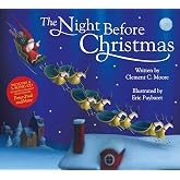 The Night Before Christmas: The perfect Christmas gift for children with a shiny magical foil cover