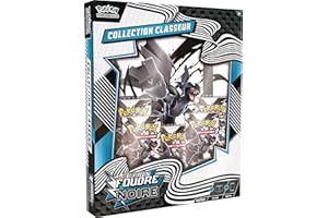 Pokémon : Collection classeur Écarlate et Violet – Foudre Noire (classeur Zekrom et 5 boosters) du JCC Pokémon