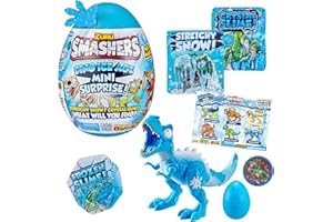 ZURU SMASHERS Smashers Dino Ice Age Surprise Egg, Mini, T-Rex Desembalaje de Huevos coleccionables de Dinosaurio Sorpresa, Color (ZURU 7456A)