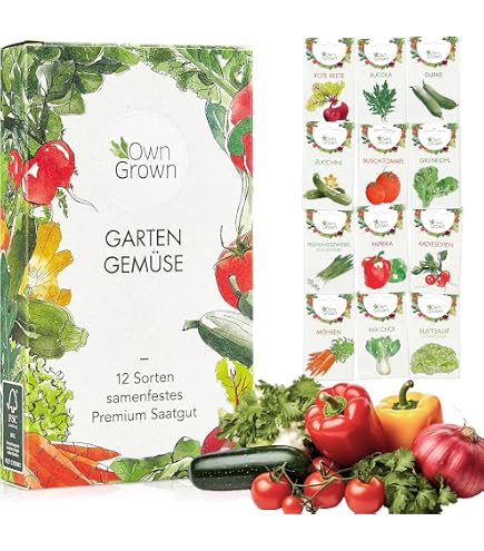 HOMEFARMING Judith Rakers Bio-Saatgutbox fr Anfnger - Saatgut fr  Anfnger in Papierbox, Bio-zertifiziert und samenfest; limitierte Edition :  Amazon.de: Garten