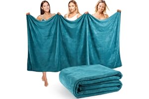 Lureon XXL badhandduk stor 100 x 200 cm – bastuhandduk och badhandduk stor med 420 g/m² – bastuhandduk och bastuhandduk som s