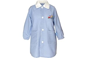 LAPHILO Grembiule Scolastico per Asilo Nido, Scuola elementare Grembiule Bambini da 2 a 13 Anni Art. 3800