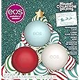eos Holiday Lip Balm Gift Set- Peppermint Twist, Candy Cane Swirl & Sweet Mint, Limited-Edition Skincare, Stocking Stuffers, 0.25 oz, 3-Pack