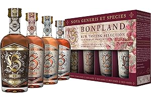 BONPLAND RUM Tasting Selection I 4x50 ml I Verschiedene Rumdestillate mit einzigartigem Geschmack aus der neuen und alten Welt I In den besten VDP Weingüter Deutschlands gereift