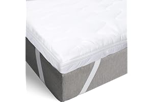 HIGH LIVING Nakładka na materac z zimnej pianki, 160 x 200 cm, do łóżek, sof, łóżek kontynentalnych