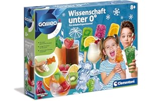 Clementoni Galileo Lab – Wissenschaft unter 0°, Experimentierkasten zum Selbermachen von EIS, Spielzeug für Kinder ab 8 Jahren, köstliche Experimente fürs Kinderzimmer von Clementoni 59166