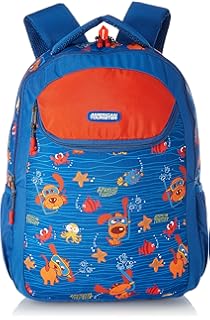 american tourister back to school backpack woodle 01 grey hippo