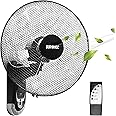 Duronic FN55 WE Wall Fan 60W 5 Blades, 40 cm Oscillating