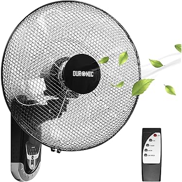 OBOEYT Wandventilator, wandventilator, 45 W, draaibare