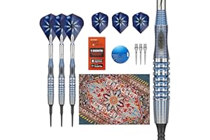 Target Darts Phil Taylor Punta Morbida Gx2 Set di Freccette, 18G/20G | Freccette al 95% in Tungsteno, Alette PRO Ultra N. 6/Vapor S e Aste in Titanio Power, Punti Pixel | Edizione Giocatore Power