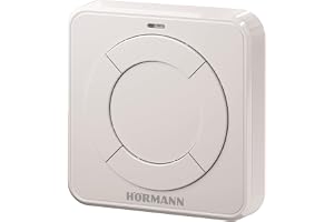 Hörmann IT-WLAN-Gateway inklusive adapter (för garageportar, 24 V, vit, många funktioner, smart hem) 4511078