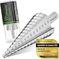 Crosstar M35 Kobalt-Stufenbohrer-Set (2-teilig) – TiAlN-beschichtet, 3/16" Bis 7/8", Sechskantschaft