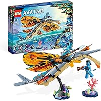 LEGO Avatar L’Avventura di Skimwing, Scenario Barriera Corallina di Pandora, Film La Via dell'Acqua con Jake Sully e Tonowari