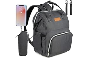 NEVEQ Sacs à Dos à Langer pour Bébé Sac de Voyage, Sac à Dos Conception et Sac à Main pour Mères et Soins des Bébés (Denim)