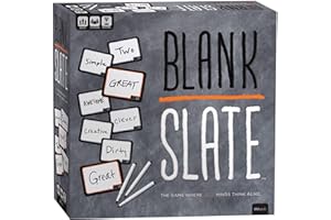 USAOPOLY BLANK SLATE™ - The Game Where Great Minds Think Alike | Fun Family-Friendly Board Game | Word Association Party Game | Easy to Learn; Fun to Play Family Game Night | 3-8 Players | Ages 8+