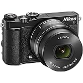 NIKON 1J5+10-30 PD ZOOM LENS KIT BLACK MIRRORLESS DSLR PHOTO MACHINE