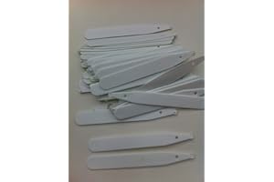 PREMIER SEEDS DIRECT Plastic White Pot Plant/Seed Labels 5 INCH (1000 Labels)