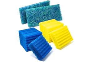 Pondlife CBF Ersatzfilter Set 8 x Schwamm, 2 x Japanmatte passend für OTF 16000 & 350B Filter