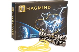 MM MAGMIND MagMind – Scacchi Magnetici con Pedine Magnetiche - Gioco da Tavolo per Adulti e Bambini - Perfetto per Coppie e Famiglie, Ideale per Viaggi - Strategia, Scacchi e Riflessione per Stimolare la Ment