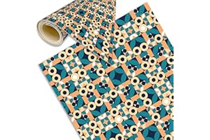 DECORA TU MUNDO - Alfombra Cocina Lavable Antideslizante - Hidraulica- Alfombra vinilica Cocina para Salon - Baño - Pasillo o Terraza - Vinilo Ideal para Exterior (Pop 80x40 cm)