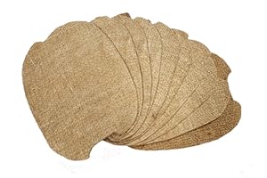 Moutta | Set mit 10 Hanfmatten für Wurmkomposter Urbalive | Oval 50 x 38 cm