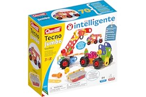 Quercetti - 6150 Tecno Jumbo Toolbox Loisirs Créatifs - Bricolage Tecno