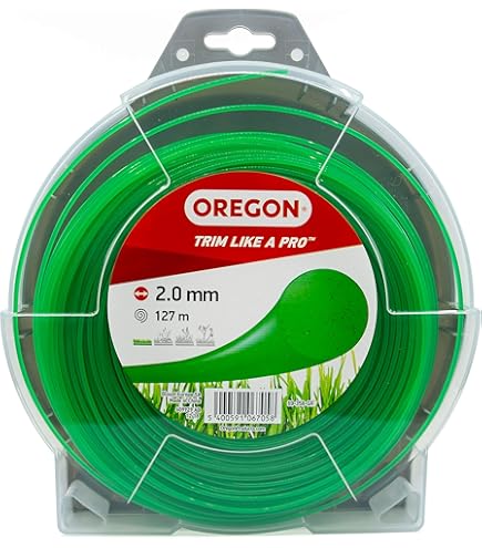 Oregon Gele Stervormige Maaidraad voor Grastrimmers en Bosmaaiers, Vijf Snijkanten voor Schone Afwerking, Hoogwaardig Nylon, Past Op Alle Standaard Grastrimmers, 3mm-71m (69-460-Y Oregon Gele Stervormige Maaidraad voor Grastrimmers en Bosmaaiers, Vijf Snijkanten voor Schone Afwerking, Hoogwaardig Nylon, Past Op Alle Standaard Grastrimmers, 3mm-71m (69-460-Y