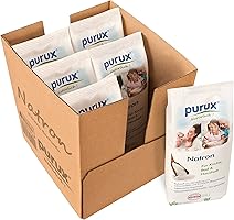 Purux Natron 6 kg Natriumhydrogencarbonat Natriumbicarbonat Lebensmittelqualität Backsoda Basenbad