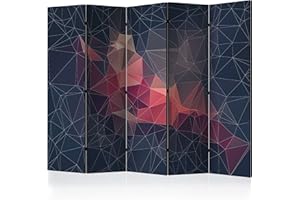 murando Paravento 3D Ottico Stampa unilaterale su tela in TNT Parete Divisoria Interno Separatore Pieghevole Decorazioni