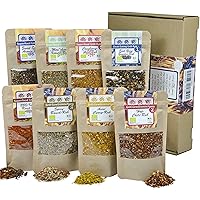 direct&friendly Bio Grill Rubs und Gewürzmischungen Probierset Geschenkset mit 8 verschiedenen Mischungen zum Grillen