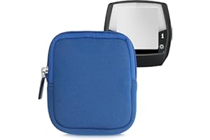 kwmobile Custodia Compatibile con Bosch Intuvia - Fodero Neoprene per Schermo Computer Bici Elettrica - Cover Anti-Urto Blu
