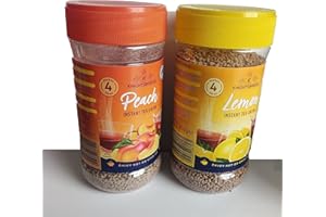 DTTRA ChewyBuy HOMELANDS Knightsbridge Instant Tea Drink 400g (Peach + Lemon)