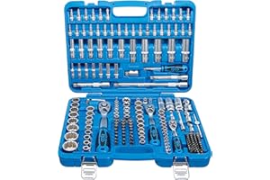 BGS 2286 | Juego de llaves de vaso 12 caras | entrada 6,3 mm (1/4") | 10 mm (3/8") / 12,5 mm (1/2") | 192 piezas