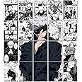 Moment Prints Gojo Satoru Manga Collage Poster Set - Set of 20, 210 mm x 297 mm, 300 GSM Paper, Anime Posters, Gojo Poster (Gojo Manga 1) - Glue Dots Included, Cardstock