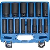 14-piece 1/2' Impact Socket Set, 10-32 mm