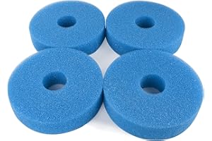 LTWHOME Compatible en Mousse Convient pour Mousse Éponge Filtre 25PPI Convient pour Laguna Pression Flo 8000 (Paquet de 4)