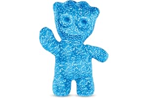 iscream Sour Patch Mini-Kissen für Kinder, geprägt, 21,6 x 15,9 cm, Blau