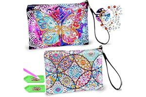 Dazhtu Craft Kits for Kids for 6 7 8 9 10 11 12 Year Olds Girls Birthday Presents, Diamond Art and Crafts for Kids Gifts 6-10 Year Old Girls Toys Diamond Painting Craft Bag Kits Creative Activities