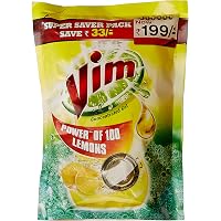 Vim Dishwash Gel - Lemon - 1 L