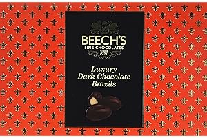 Beech's Fine Chocolate Dark Chocolate Brazils, 145 g (Pack of 2)