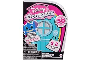 ELLEEBANA Just Play Disney Doorables Pixel Perfect Mini Peek Figures Age 5+, Surprise 1.5-inch Collectible Figurines, Kids Toys for Ages 5 Up