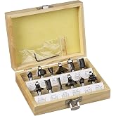 Set of 12 Assorted Carbide End Mills 8 mm Handle