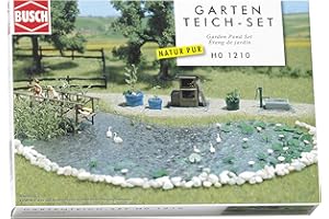 Hornby France - Busch - 1210 - Circuit - Train - Set bassin de jardin