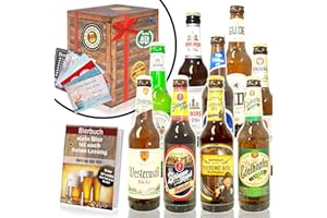 MONATSGESCHENKE Bierset "Die Besten Biere Deutschlands" in Geschenkverpackung (9 x 0.33 l/ 0.5 l)