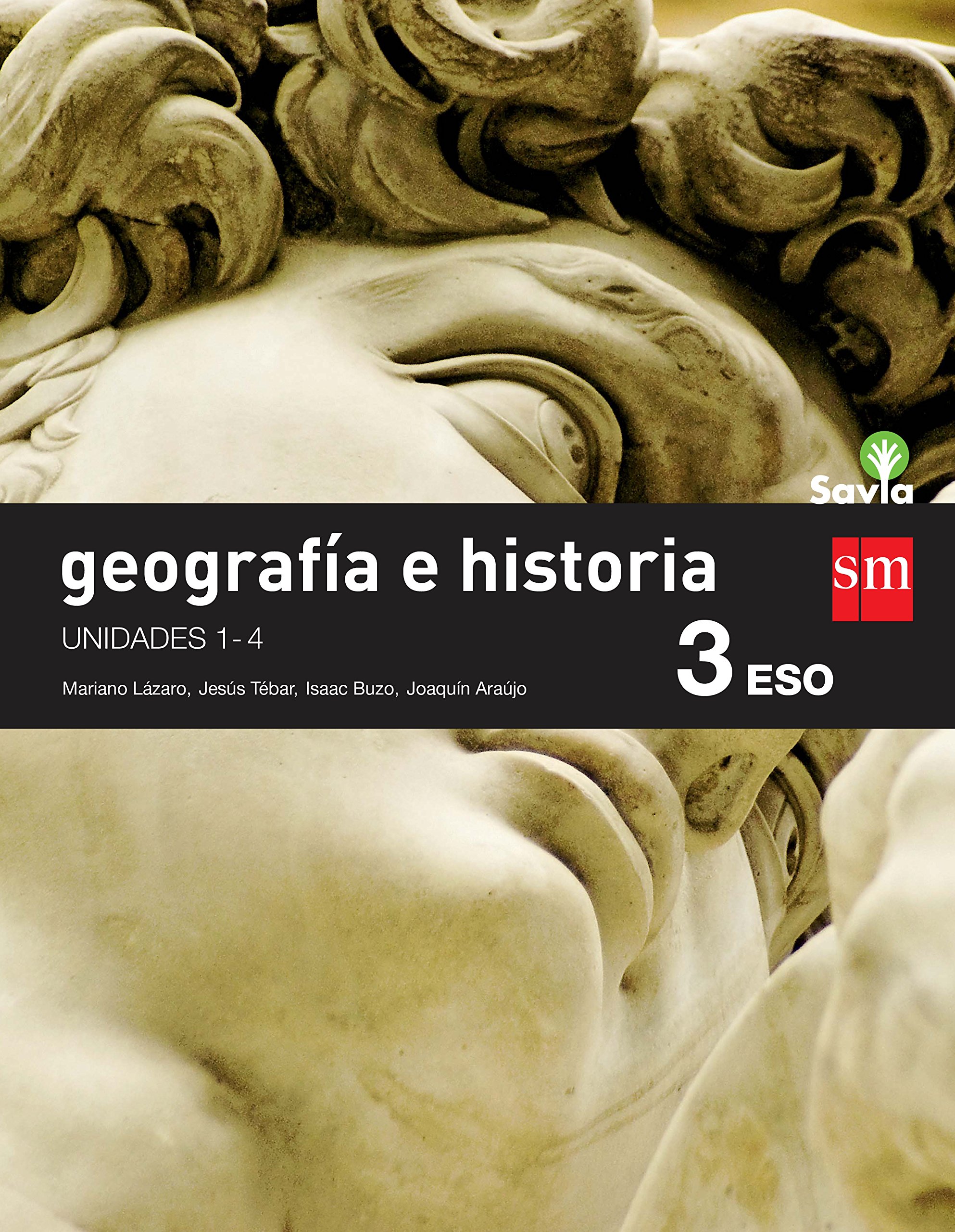 Geografía e historia. 3 ESO. Savia. Trimestres - Pack de 3 libros
